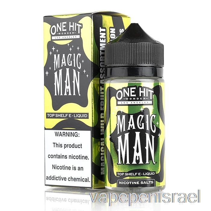 חד פעמי Vape Israel Magic Man - One Hit Wonder - 100 מ"ל 3 מ"ג